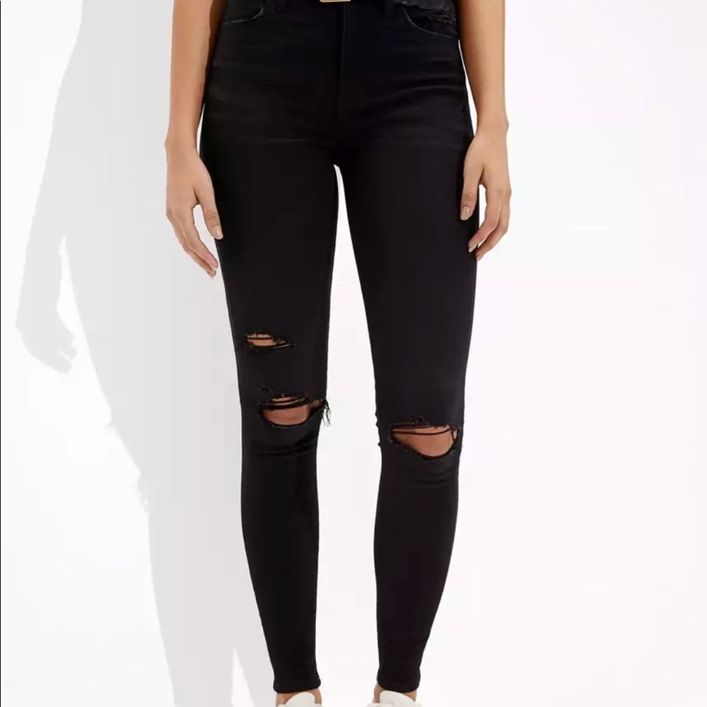 AE Ne(x)t Level Ripped Super High-Waisted Jegging